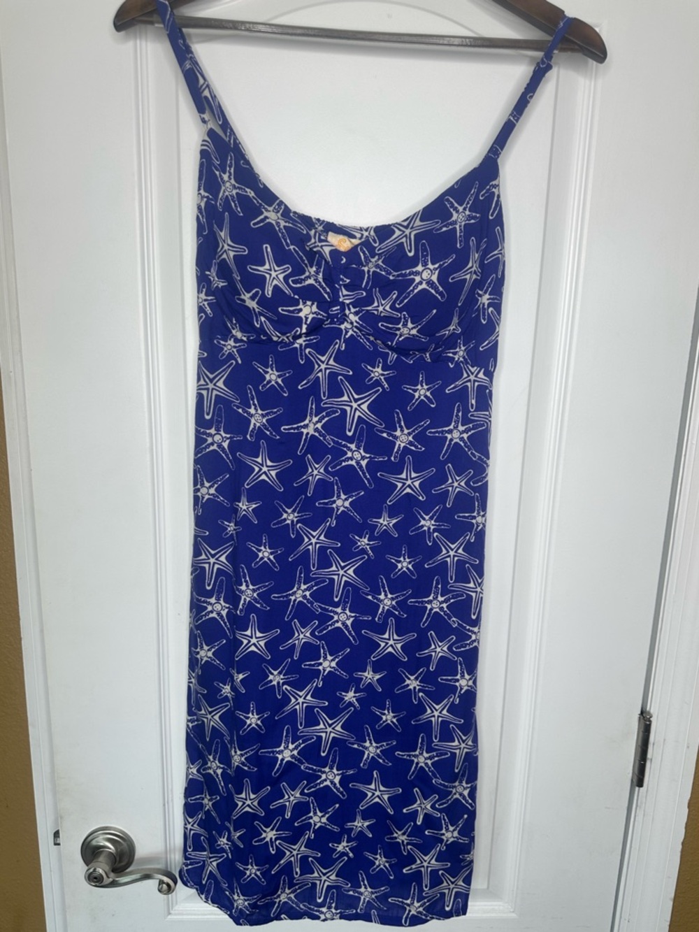 Santiki Blue Starfish Print Sundress